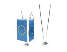 Kétágú, ezüstszínű zászlótalp